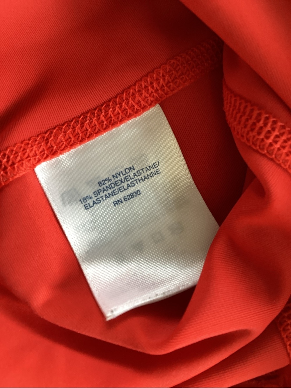 Lands' End Orange Rash Guard - Picture 6 of 8